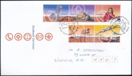 2001 Infrastruktúra Sor Mi 2049-2053 FDC-n - Altri & Non Classificati