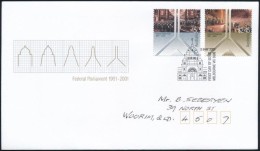 2001 Parlament Sor Mi 2047-2048 FDC-n - Altri & Non Classificati