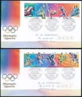 2000 Olimpia Sor Mi 1951-1960 2 Db FDC-n - Andere & Zonder Classificatie