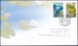 1999 Állatvilág öntapadós Sor Mi 1861-1862 FDC-n - Autres & Non Classés