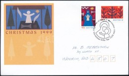 1999 Karácsony Sor Mi 1865-1866 FDC-n - Autres & Non Classés