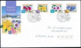 1999 Virág öntapadós Sor Mi 1809-1812 FDC-n - Altri & Non Classificati