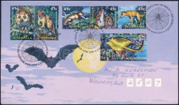 1997 Éjszakai állatok Sor Mi 1664-1669 FDC-n - Altri & Non Classificati