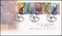 1997 Dinó ötöscsík Mi 1659-1663 FDC-n - Altri & Non Classificati