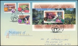 1997 Forgalmi Sor Mi 1630-1632 + Blokk Mi 24 FDC-n - Altri & Non Classificati