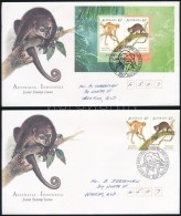 1996 Kuszkuszok Pár Mi 1540-1541 + Blokk Mi 21 2 Db FDC-n - Altri & Non Classificati