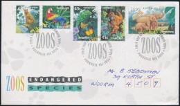 1994 Állatkert Sor Mi 1428-1432 FDC-n - Andere & Zonder Classificatie