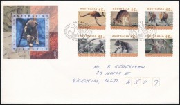 1994 Forgalmi öntapadós Sor Mi 1408-1413 II FDC-n - Otros & Sin Clasificación