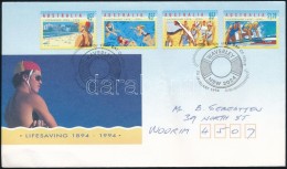 1994 Strand Sor Mi 1385-1388 FDC-n - Otros & Sin Clasificación