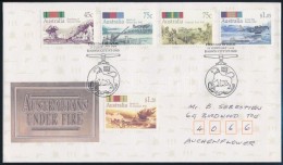 1992 Háború Sor Mi 1292-1296 FDC-n - Altri & Non Classificati