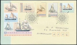 1992 Hajó Sor Mi 1288-1291 FDC-n - Altri & Non Classificati