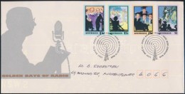 1991 Rádió Sor Mi 1253-1256 FDC-n - Otros & Sin Clasificación