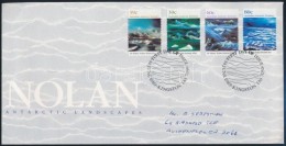 1989 Festmény Sor Mi 84-87 FDC-n - Otros & Sin Clasificación