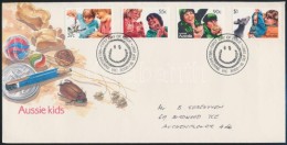 1987 Gyerekek Sor Mi 1055-1058 FDC-n - Andere & Zonder Classificatie