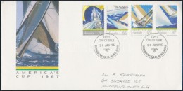 1987 Regatta Sor Mi 1015-1018 FDC-n - Andere & Zonder Classificatie