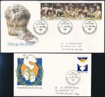 1986 4 Klf FDC - Andere & Zonder Classificatie