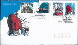 2003 Kutató Hajó Sor Mi 153-156 FDC-n - Autres & Non Classés