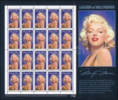 ** 1995 Hollywood-i Legendák: Marilyn Monroe Kisív Mi 2570 - Altri & Non Classificati