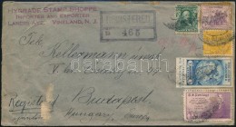 1934 Ajánlott Levél Budapestre - Andere & Zonder Classificatie