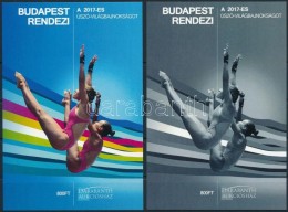** 2017 Budapest Rendezi A 2017-es Úszó-Világbajnokságot Karton Próbanyomat... - Altri & Non Classificati