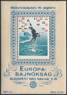 ** 1963 MÅ±korcsolya Blokk ,,nyílhegy' Lemezhiba - Altri & Non Classificati