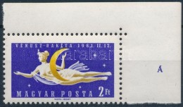 ** 1961 Vénusz Rakéta ívsarki 2Ft, Szakadt Fátyol - Autres & Non Classés