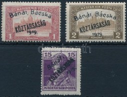 ** Bánát-Bácska 1919 3 Klf Bélyeg Garancia Nélkül (**20.800) - Autres & Non Classés