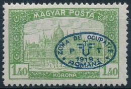 ** Debrecen I. 1919 Magyar Posta 1,40f Garancia Nélkül (**50.000) - Other & Unclassified