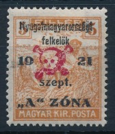 * Nyugat-Magyarország II. 1921 Arató 5f Garancia Nélkül (**25.000) - Otros & Sin Clasificación