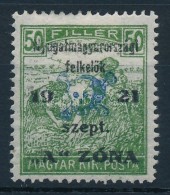 * Nyugat-Magyarország II. 1921 Arató 50f Garancia Nélkül (**18.000) - Otros & Sin Clasificación