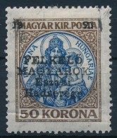 * Nyugat-Magyarország V. 1921 Koronás Madonna 50K Garancia Nélkül (**80.000) - Altri & Non Classificati