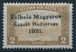 * Nyugat-Magyarország V. 1921 Parlament 2K Garancia Nélkül (**18.000) - Otros & Sin Clasificación
