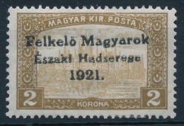 * Nyugat-Magyarország V. 1921 Parlament 2K Garancia Nélkül (**18.000) - Altri & Non Classificati