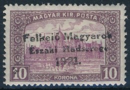 * Nyugat-Magyarország V. 1921 Parlament 10K Garancia Nélkül (**40.000) - Otros & Sin Clasificación