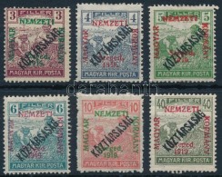 ** * Szeged 1919 6 Klf Bélyeg Garancia Nélkül (**39.500) - Altri & Non Classificati