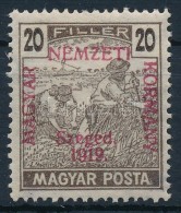 * Szeged 1919 Magyar Posta 20f Garancia Nélkül (**20.000) - Altri & Non Classificati