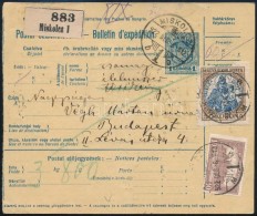 1922 Csomagszállító 60K Bérmentesítéssel 'MISKOLCZ' - Other & Unclassified