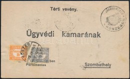 1923 Tértivevény Hivatalos 15K + 25K Bélyeggel 'KÅSZEG' - Autres & Non Classés