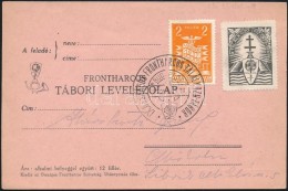 1937 Tábori LevelezÅ‘lap 'IX. ORSZÁGOS FRONTHARCOS TALÁLKOZÓ-TÁBOR' - Altri & Non Classificati