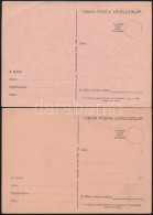 1944 4 Db Használatlan Tábori Posta LevelezÅ‘lap, Ritkább Dunántúli Nyomdai... - Altri & Non Classificati