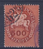 O 1946 Lovasfutár 500 Ezer P A Keretbe Tolódott értékszámmal - Otros & Sin Clasificación