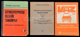 3 Db GépjármÅ± MÅ±szaki Könyv: AvtoVAZ-21011,21013,2014 Típusú Gépkocsik... - Non Classés