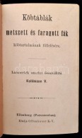 Köbtáblák Metszett és Faragott Fák Köbtartalmának... - Zonder Classificatie