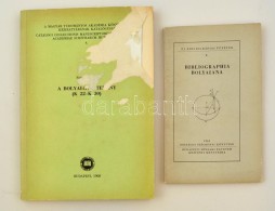 2 Db Bolyai-könyv: Bibliographia Bolyaiana 1831-1960. A Bolyai-geometria Szakirodalának... - Non Classificati