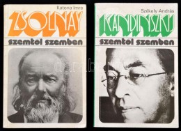 5 Db MÅ±vészei Könyv A SzemtÅ‘l Szemben Sorozatból: Katona Imre: Zsolnay. Székely... - Zonder Classificatie