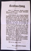 1853 BüntetÅ‘intézkedésekrÅ‘l, Közbiztonságról Szóló ... - Other & Unclassified