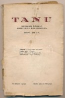 1936 Tanu III-IV.száma. Németh László Kritikai Folyóirata. Kecskemét,... - Non Classificati