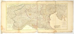 1803 Észak-Itália Vagy Lombardia Térképe, Készítette Conrad Mannert,... - Otros & Sin Clasificación