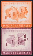 Cca 1920-1930 10 Db Különféle Pálinka Címke, 3x5 és 14x10 Cm - Pubblicitari