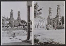 Cca 1960 Szombathelyi Zsinagóga, 3 Db Szabadon Felhasználható Vintage Negatív (24x36... - Other & Unclassified